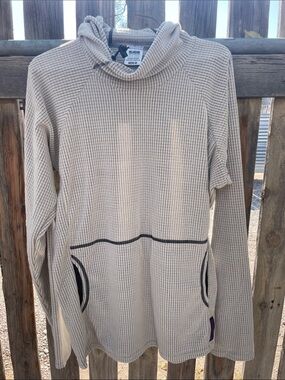 NEW Melanzana Men's M V2 microgrid hoodie Fog